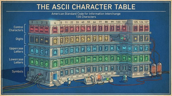 Таблица символов ASCII