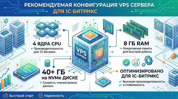 Оптимальная конфигурация VPS для Битрикс