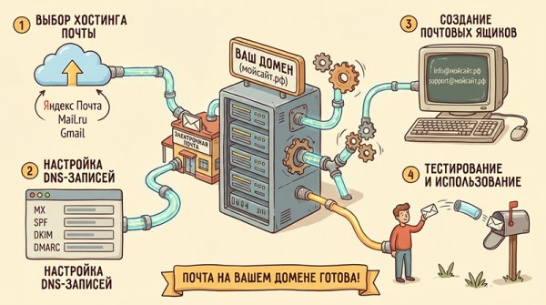 Настройка корпоративной почты для домена