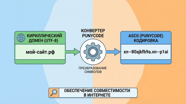 Конвертер доменов из кириллицы в Punycode и обратно