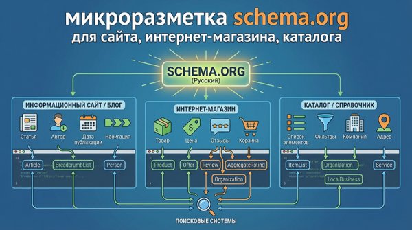 Микроразметка Schema.org для сайта